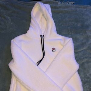 NWOT Fila fluffy hoodie